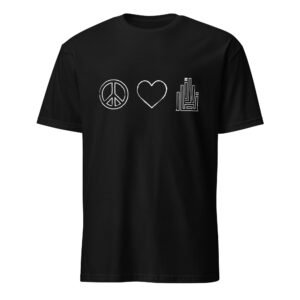 Peace Love Al-Ansar Dark Tee Type 03