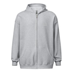 Al-Ansar Embroidered MOTIF Zip Hoodie