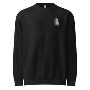 Crewneck Embroidered English Logo Sweatshirt