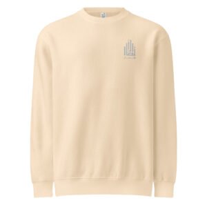 Crewneck Embroidered Arabic Logo Sweatshirt